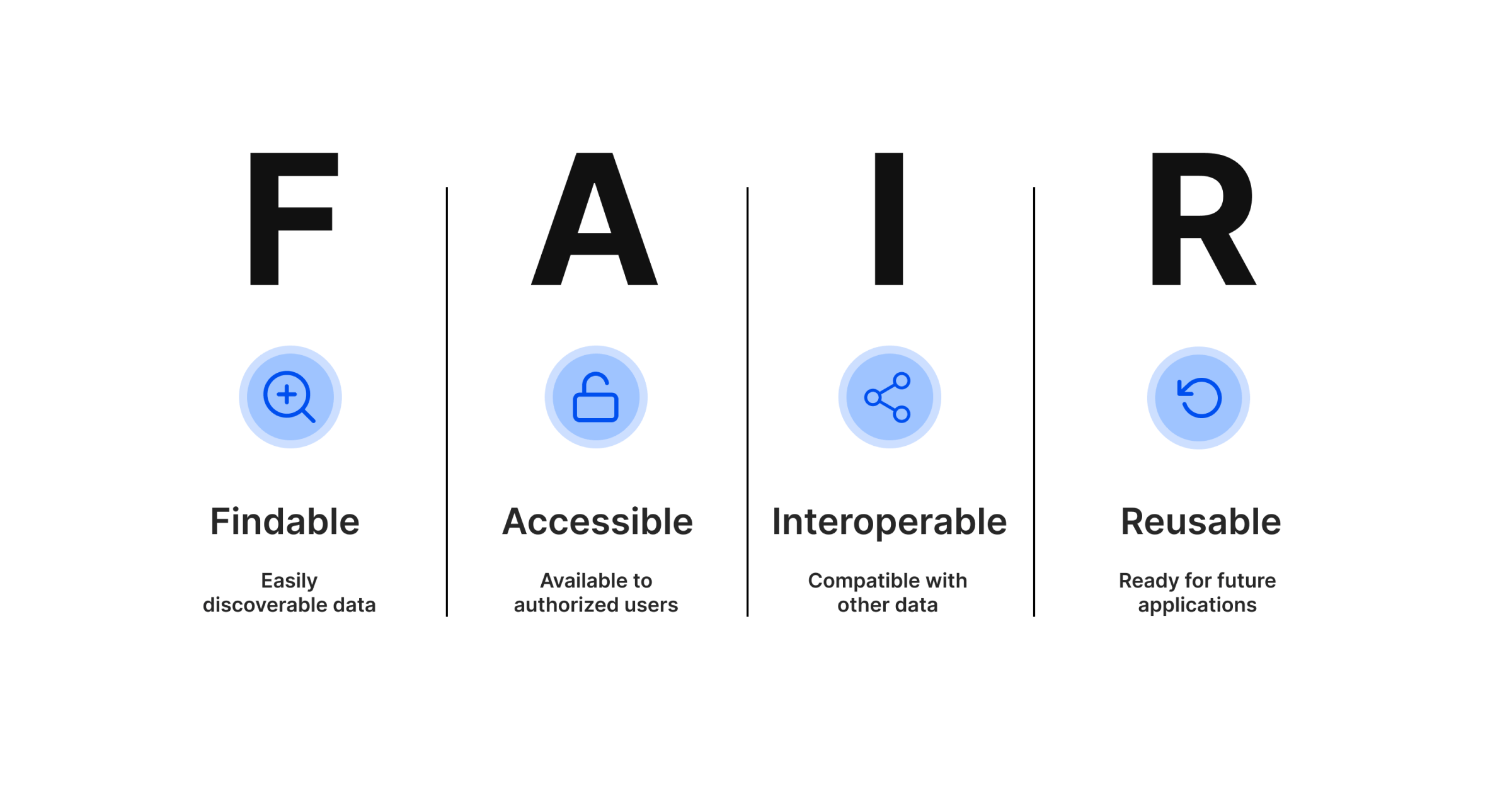 FAIR principles in SaaS diagram